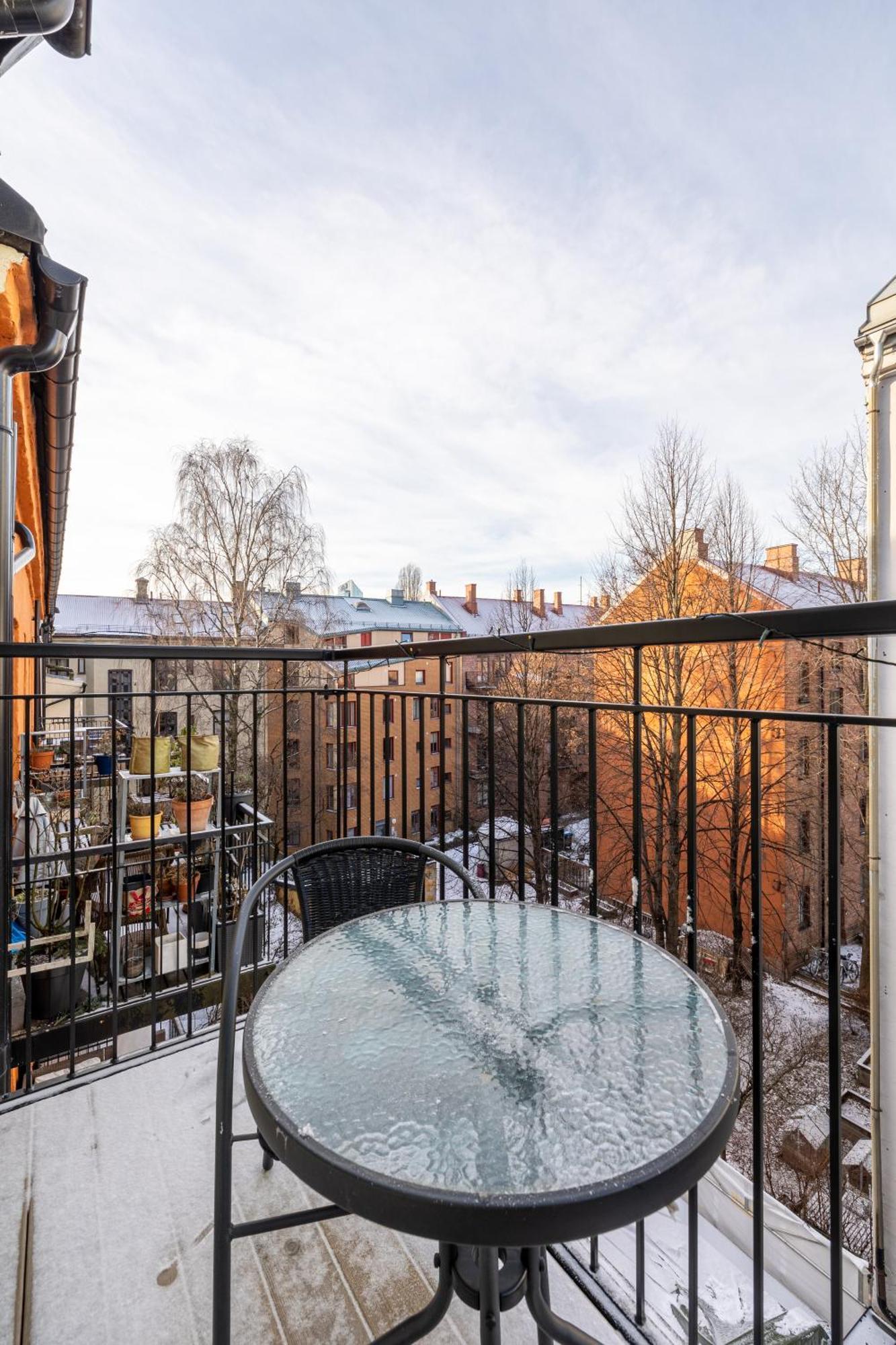 Beautiful Space With Balcony Oslo Buitenkant foto